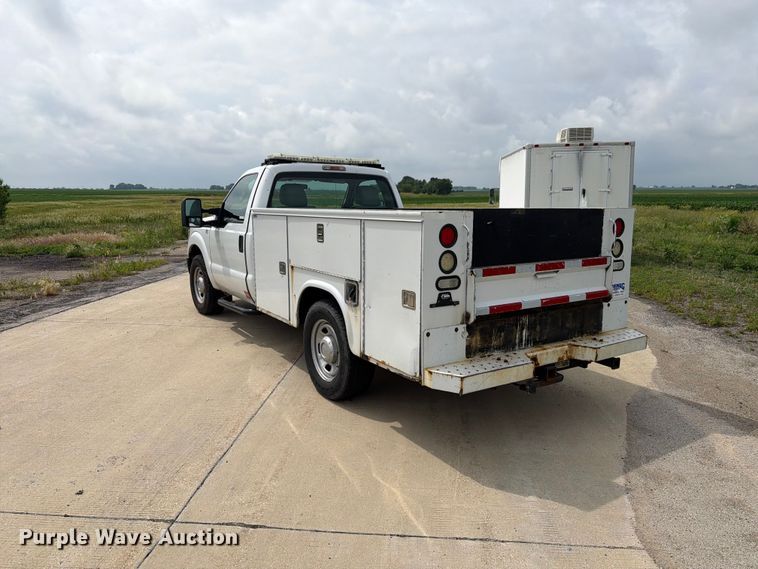 image for item EX4516 2012 Ford F350 Super Duty utility bed pickup truck