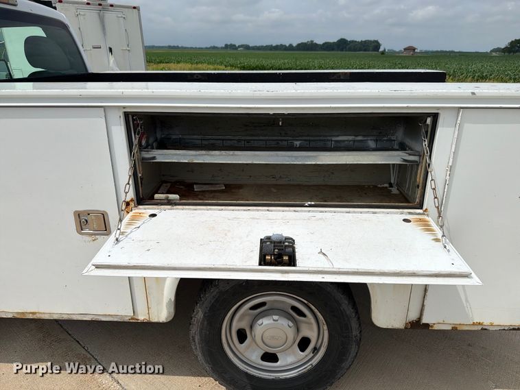 image for item EX4516 2012 Ford F350 Super Duty utility bed pickup truck