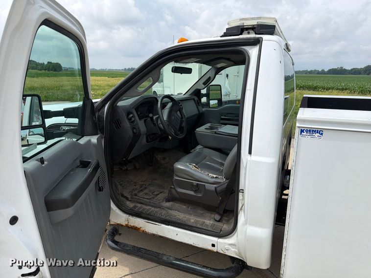 image for item EX4516 2012 Ford F350 Super Duty utility bed pickup truck