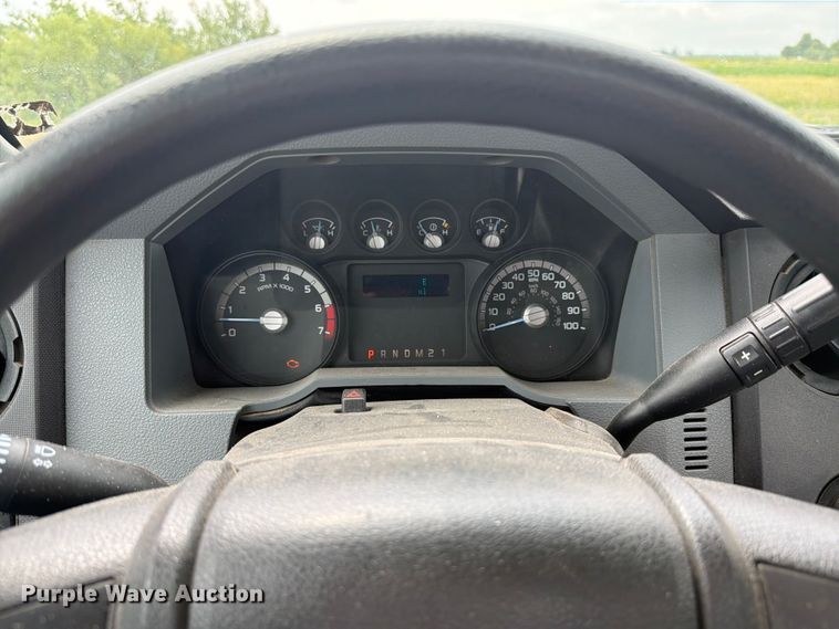 image for item EX4516 2012 Ford F350 Super Duty utility bed pickup truck