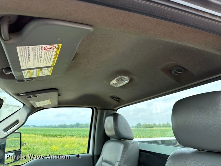 image for item EX4516 2012 Ford F350 Super Duty utility bed pickup truck
