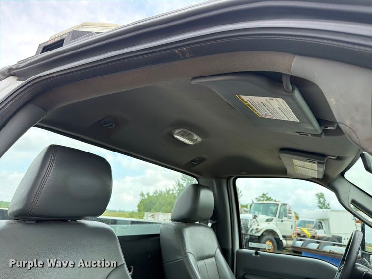 image for item EX4516 2012 Ford F350 Super Duty utility bed pickup truck