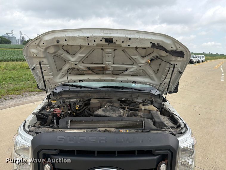 image for item EX4516 2012 Ford F350 Super Duty utility bed pickup truck