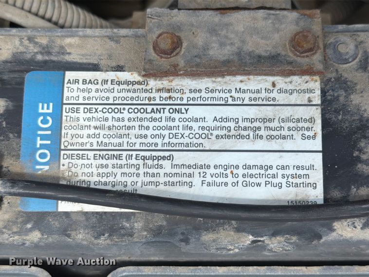 image for item EX4517 2002 GMC Savana box truck