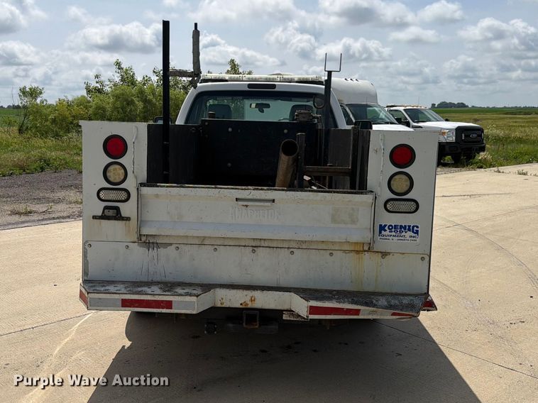 image for item EX4519 2013 Ford F350 Super Duty utility bed pickup truck