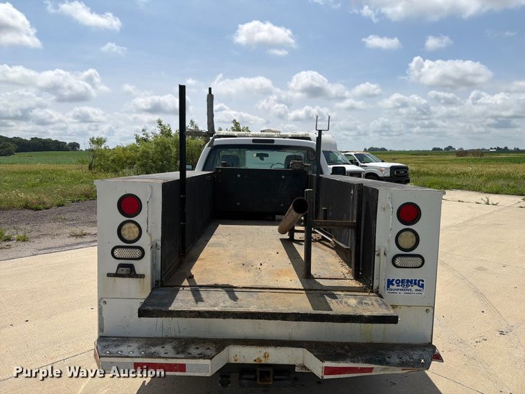 image for item EX4519 2013 Ford F350 Super Duty utility bed pickup truck