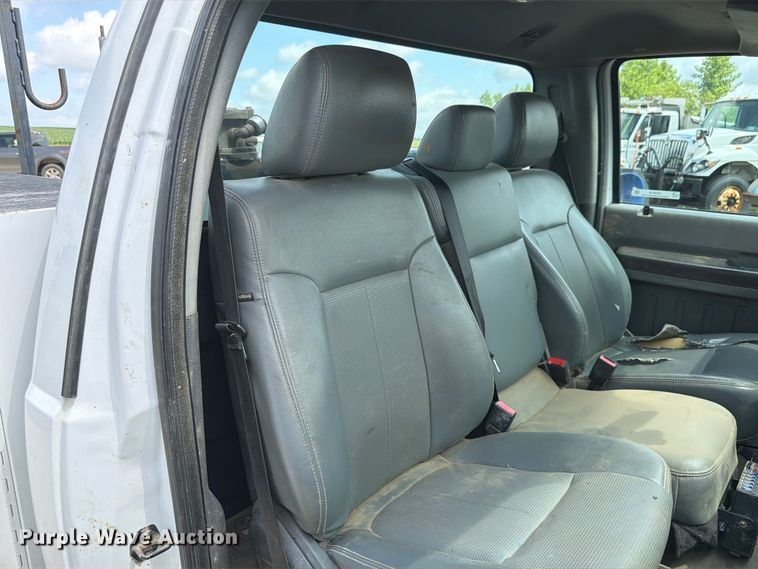 image for item EX4519 2013 Ford F350 Super Duty utility bed pickup truck