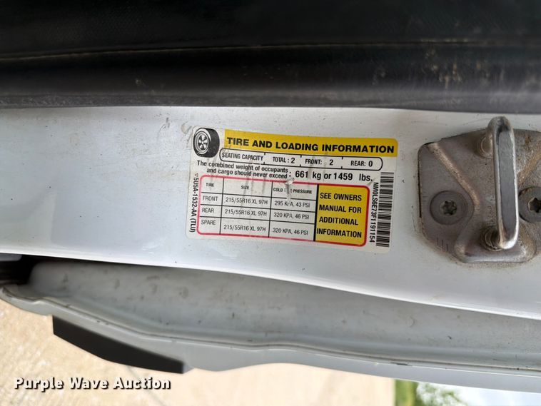 image for item EX4521 2015 Ford Transit Connect van