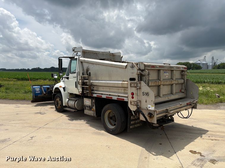 image for item EX4524 2014 International 4300 dump truck