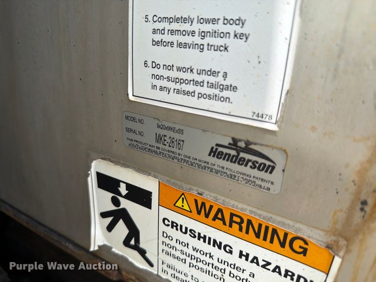 image for item EX4524 2014 International 4300 dump truck