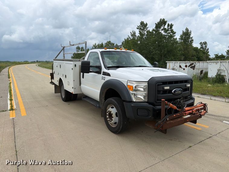 image for item EX4525 2012 Ford F450 Super Duty utility / service truck