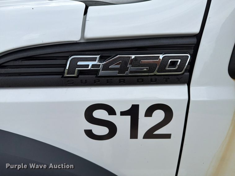 image for item EX4525 2012 Ford F450 Super Duty utility / service truck