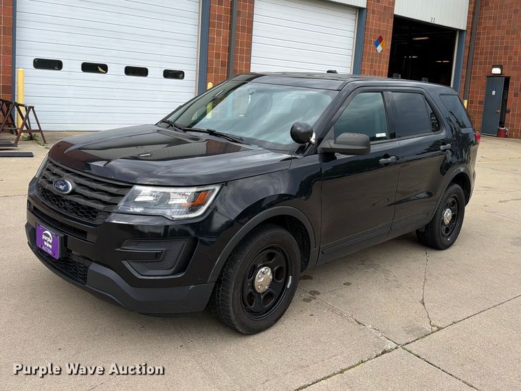 image for item EX4536 2019 Ford Explorer Police Interceptor SUV
