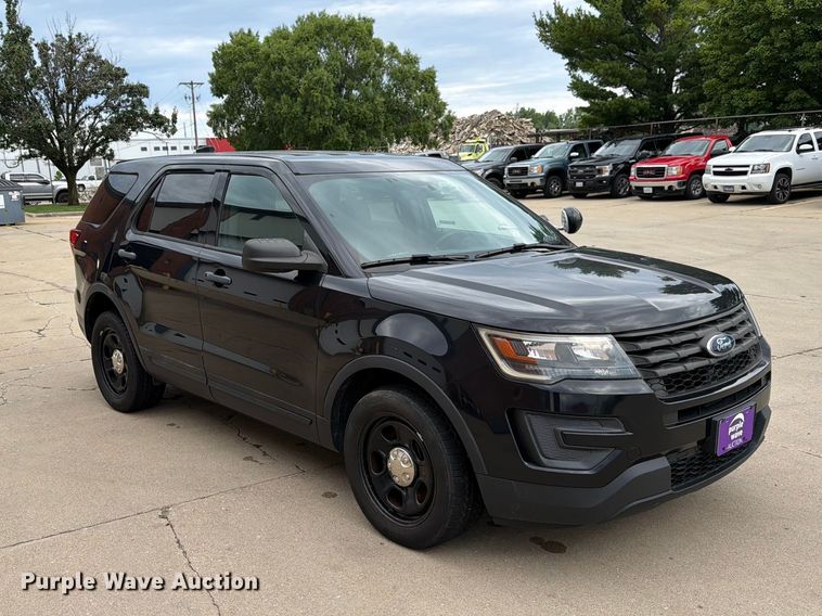 image for item EX4536 2019 Ford Explorer Police Interceptor SUV