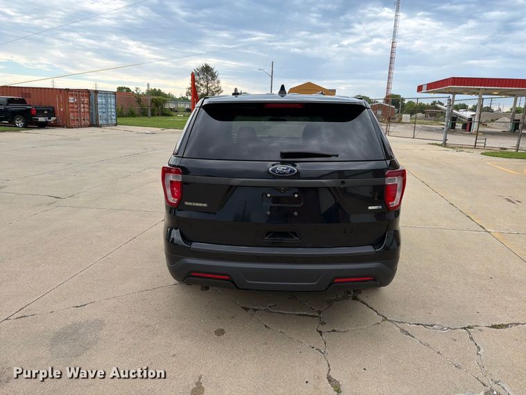 image for item EX4536 2019 Ford Explorer Police Interceptor SUV