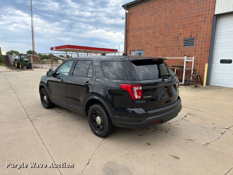 image for item EX4536 2019 Ford Explorer Police Interceptor SUV