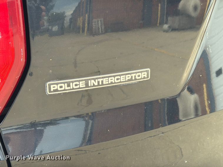 image for item EX4536 2019 Ford Explorer Police Interceptor SUV