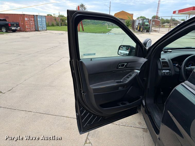 image for item EX4536 2019 Ford Explorer Police Interceptor SUV