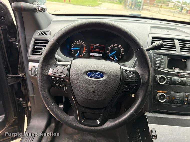 image for item EX4536 2019 Ford Explorer Police Interceptor SUV