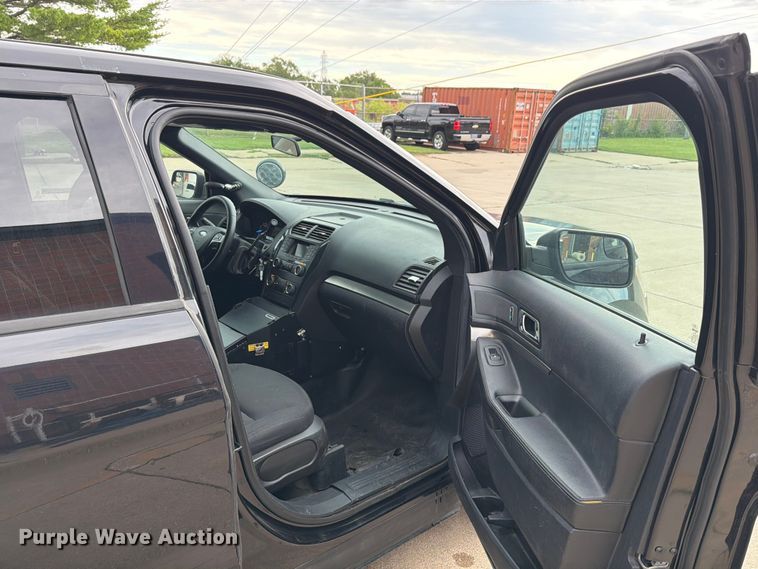 image for item EX4536 2019 Ford Explorer Police Interceptor SUV