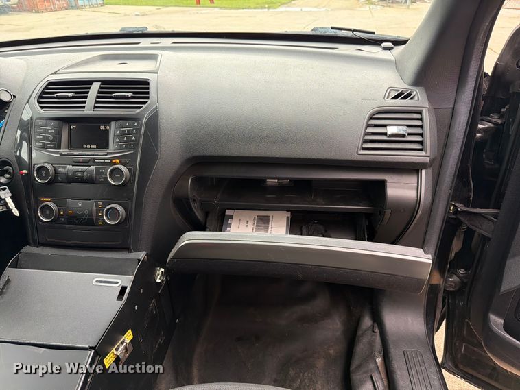image for item EX4536 2019 Ford Explorer Police Interceptor SUV