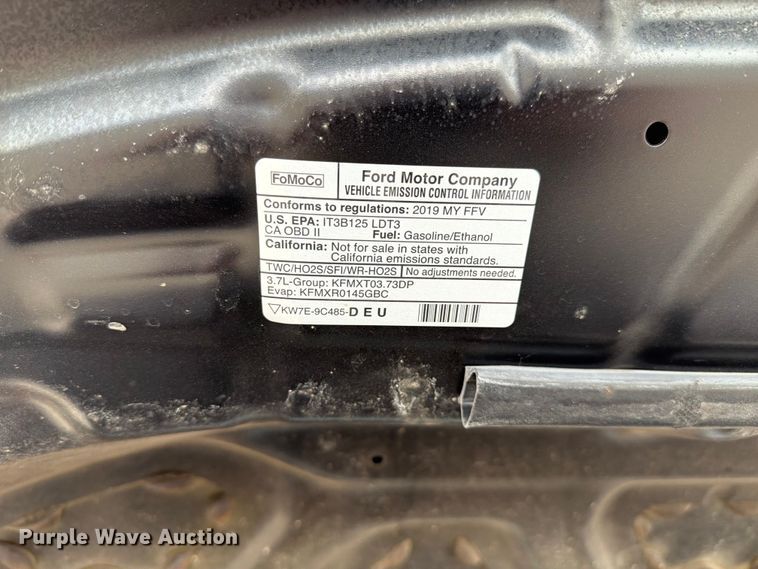 image for item EX4536 2019 Ford Explorer Police Interceptor SUV