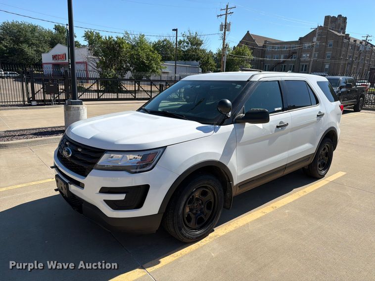 image for item EX4542 2018 Ford Explorer Police Interceptor SUV