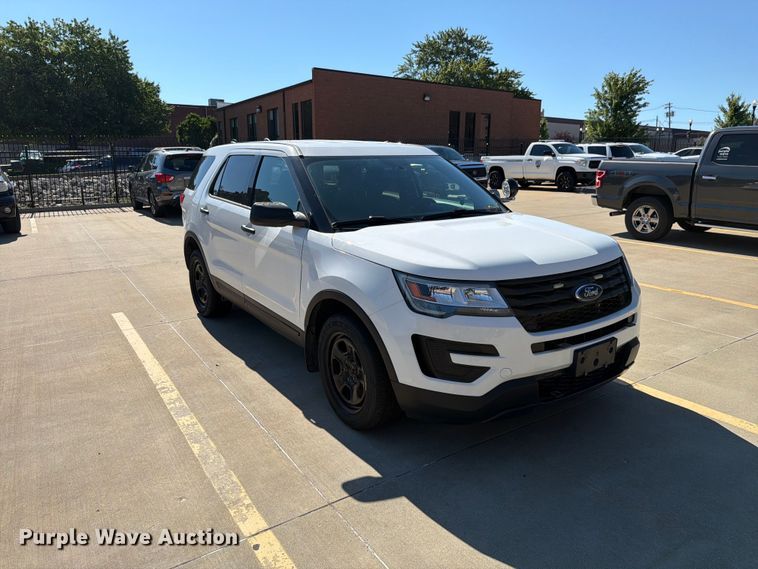 image for item EX4542 2018 Ford Explorer Police Interceptor SUV