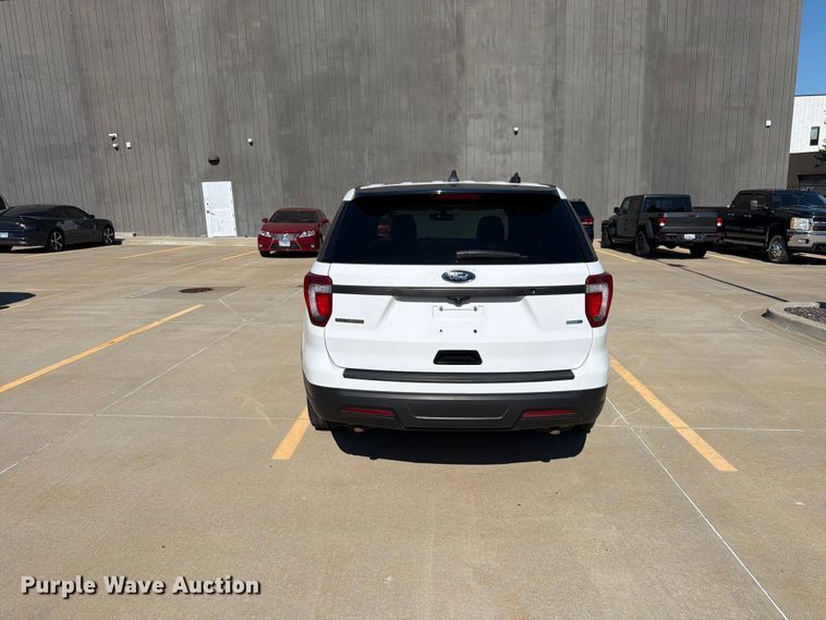 image for item EX4542 2018 Ford Explorer Police Interceptor SUV
