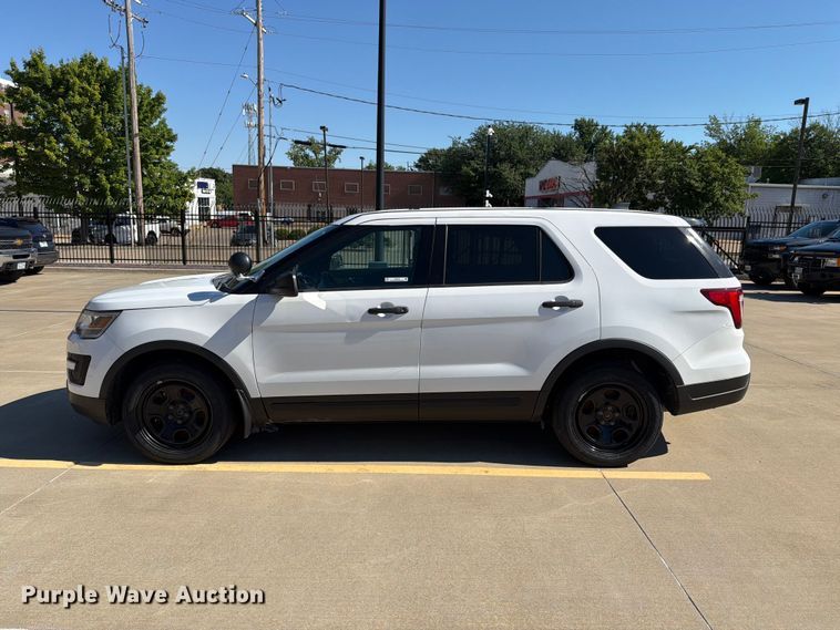 image for item EX4542 2018 Ford Explorer Police Interceptor SUV