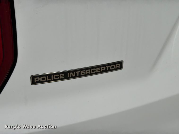 image for item EX4542 2018 Ford Explorer Police Interceptor SUV