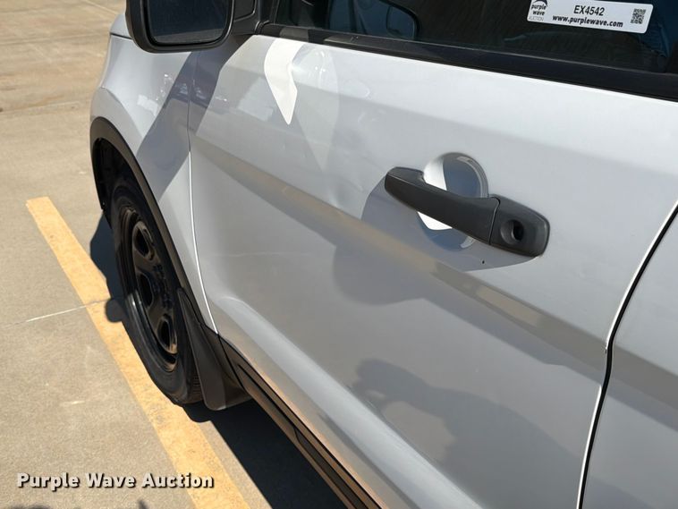image for item EX4542 2018 Ford Explorer Police Interceptor SUV