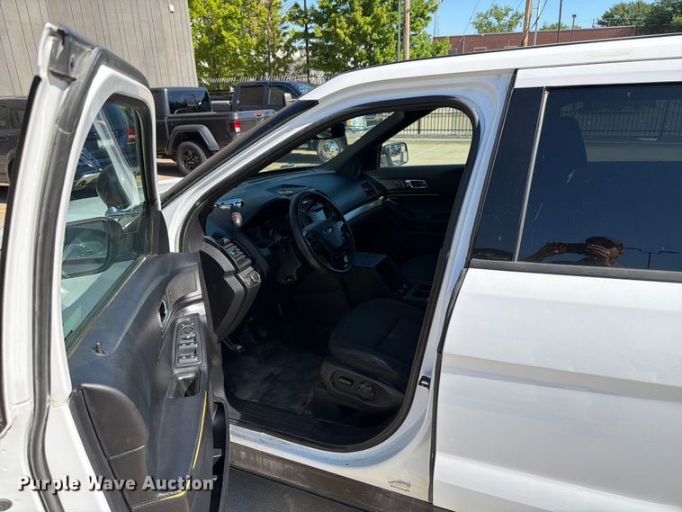 image for item EX4542 2018 Ford Explorer Police Interceptor SUV