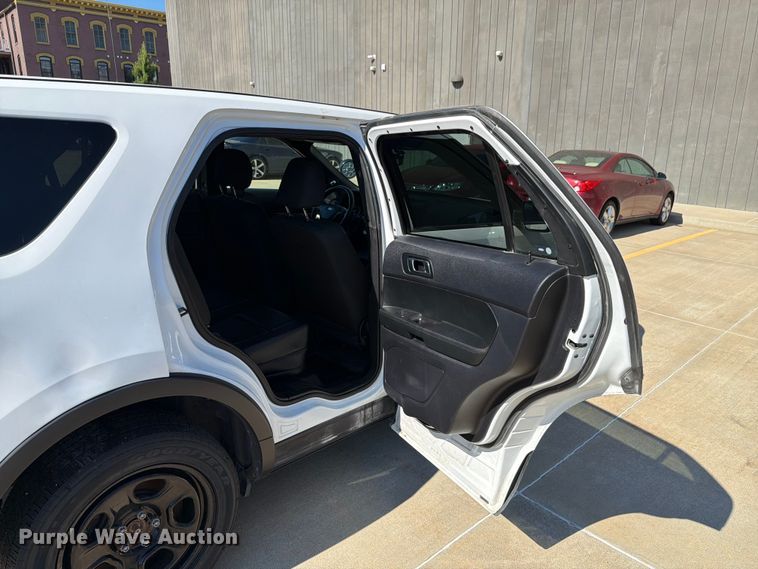 image for item EX4542 2018 Ford Explorer Police Interceptor SUV