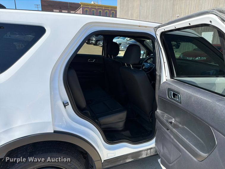 image for item EX4542 2018 Ford Explorer Police Interceptor SUV