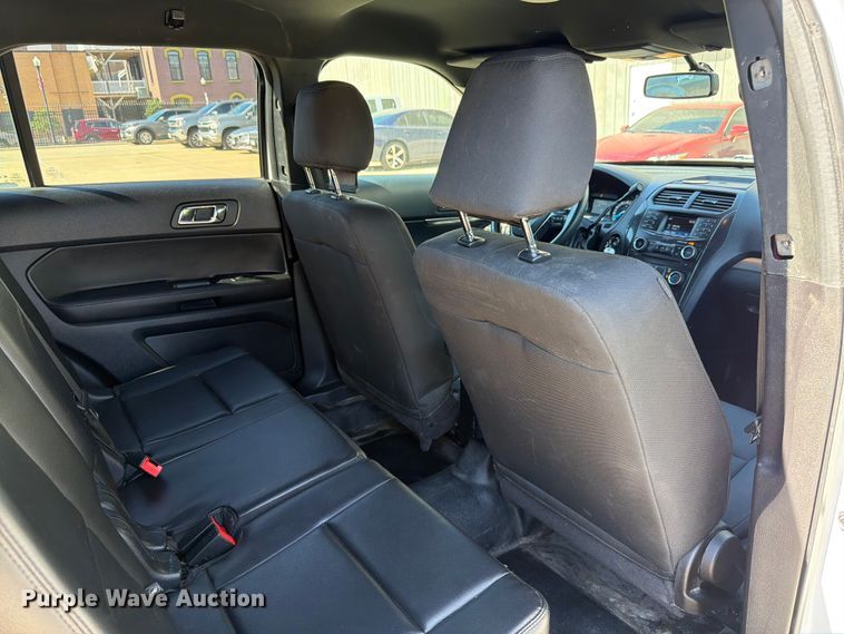 image for item EX4542 2018 Ford Explorer Police Interceptor SUV