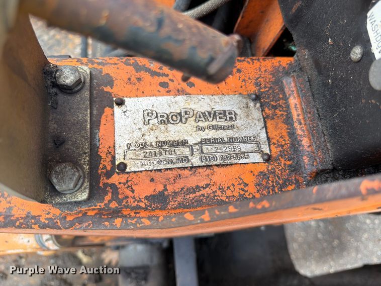 image for item EX5529 1999 Gilcrest ProPaver 413 paver