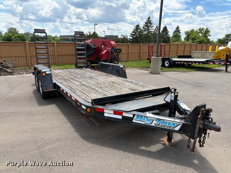 image for item EX5530 2007 Big Tow BE-5 equipment trailer