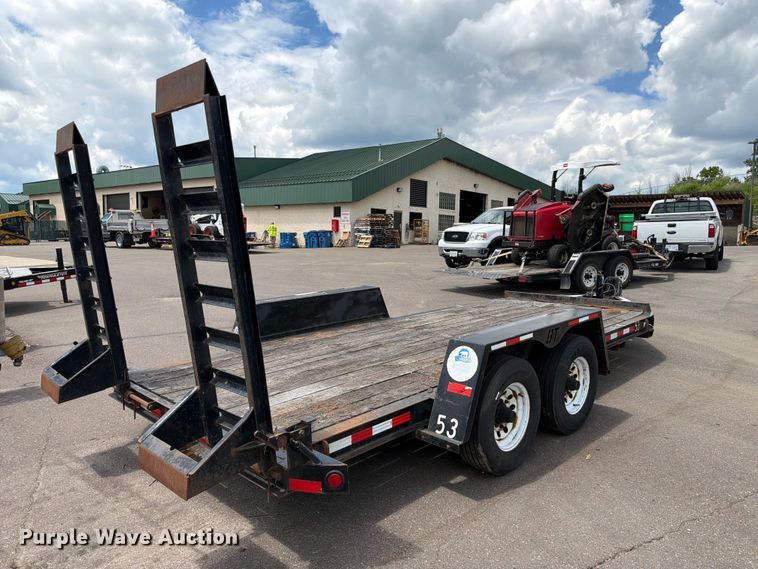 image for item EX5530 2007 Big Tow BE-5 equipment trailer