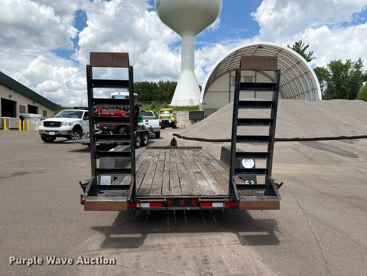 image for item EX5530 2007 Big Tow BE-5 equipment trailer