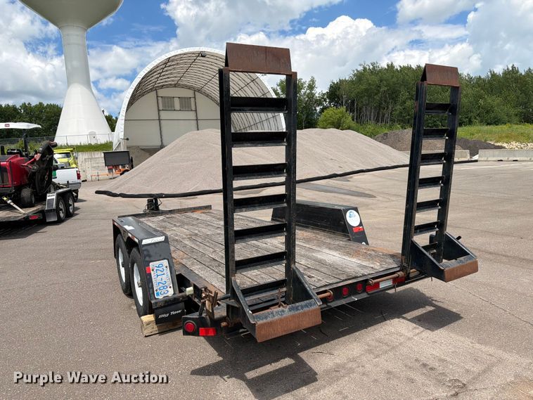 image for item EX5530 2007 Big Tow BE-5 equipment trailer