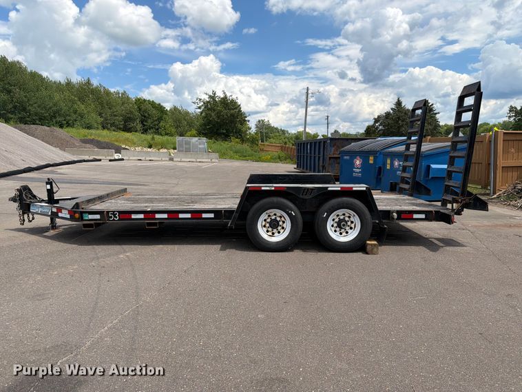 image for item EX5530 2007 Big Tow BE-5 equipment trailer