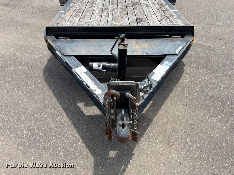 image for item EX5530 2007 Big Tow BE-5 equipment trailer