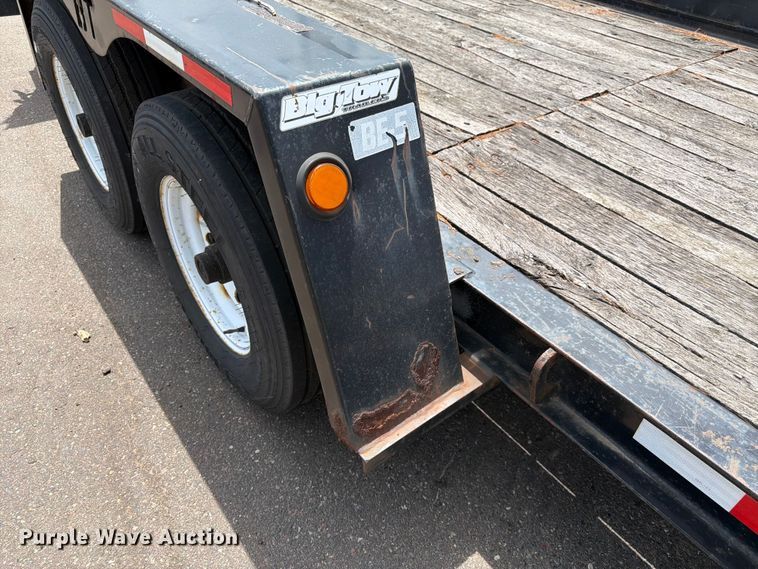 image for item EX5530 2007 Big Tow BE-5 equipment trailer