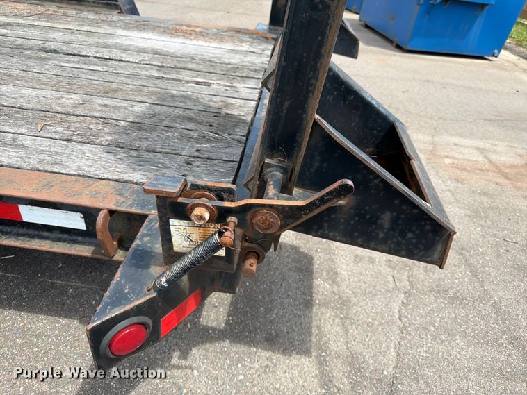 image for item EX5530 2007 Big Tow BE-5 equipment trailer