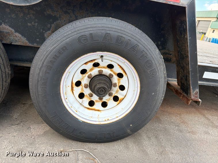 image for item EX5530 2007 Big Tow BE-5 equipment trailer
