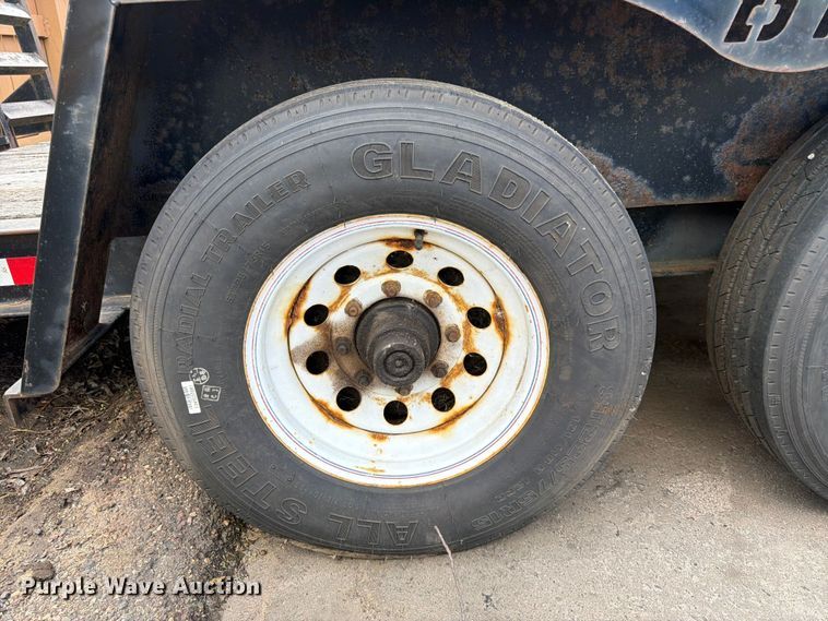 image for item EX5530 2007 Big Tow BE-5 equipment trailer