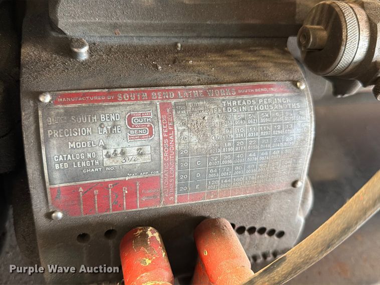 image for item EX5531 South Bend Lathe Works A lathe