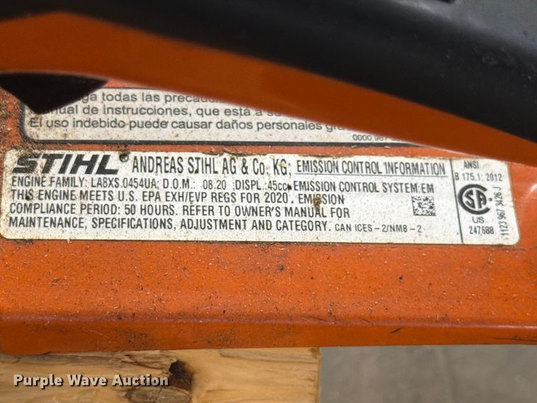 image for item EX5533 Chain saws