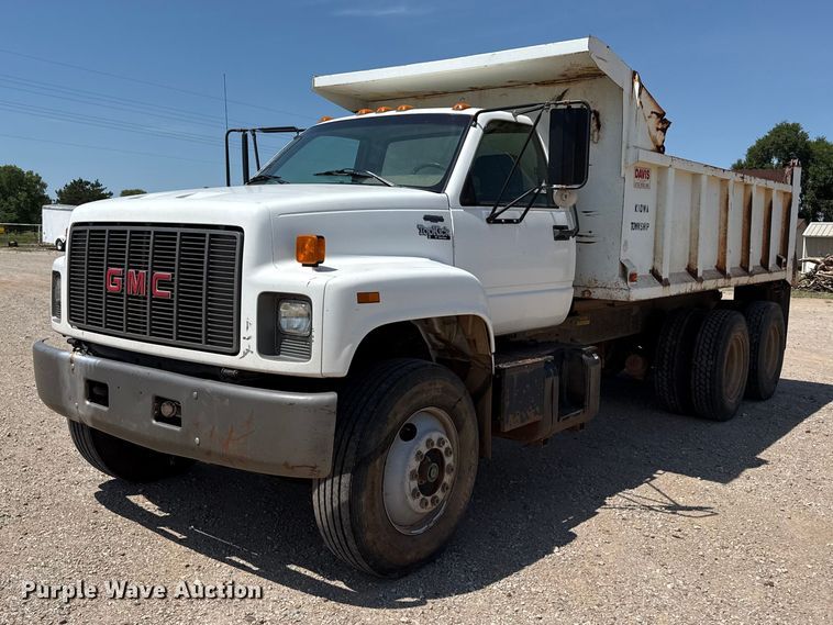 image for item FB6769 1995 GMC Top Kick C6500 dump truck